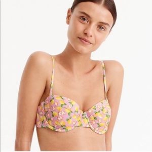 J Crew Underwire Bikini top 36b